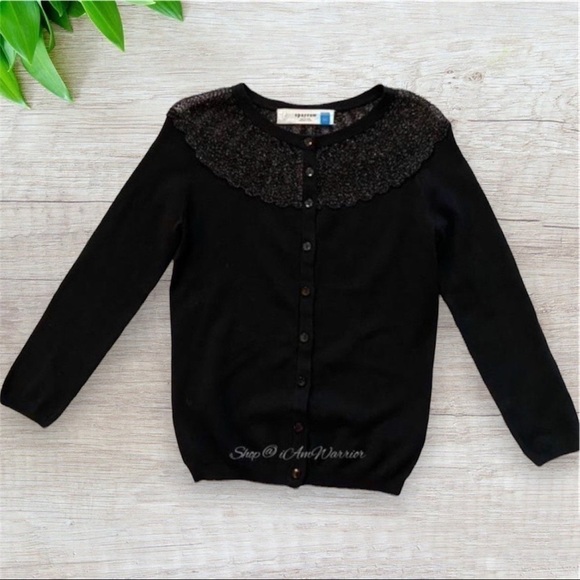 Anthropologie {Sparrow} shimmer cardigan sweater *shop@iamwarrior - Picture 2 of 11